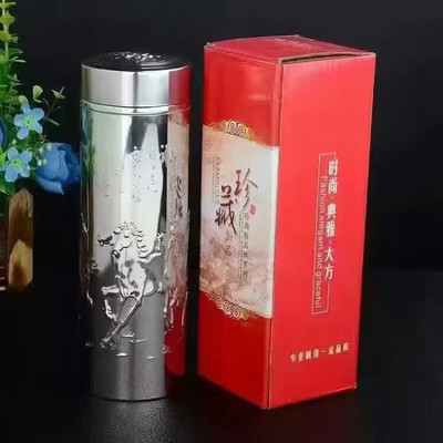会销礼品新选择 八骏图紫砂杯与辣木富硒长寿杯托玛琳的结合